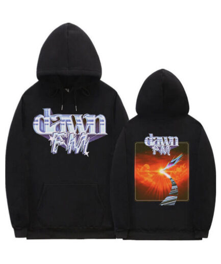 Dawn FM Cover Pullovers Hoodie Black