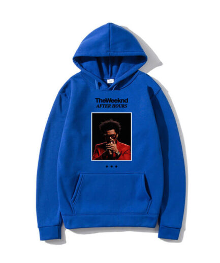 The Weeknd After Hours Blue Hoodie