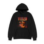 The Weeknd After Hours Face Logo Hoodie Black