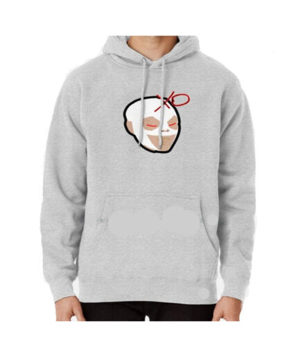 The Weeknd Mask Hoodie Grey