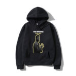 The Weeknd Merch Men Starboy Hoodie Black