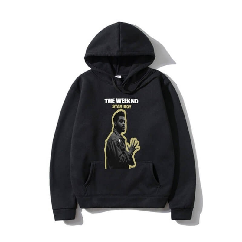 The Weeknd Merch Men Starboy Hoodie | Official Store