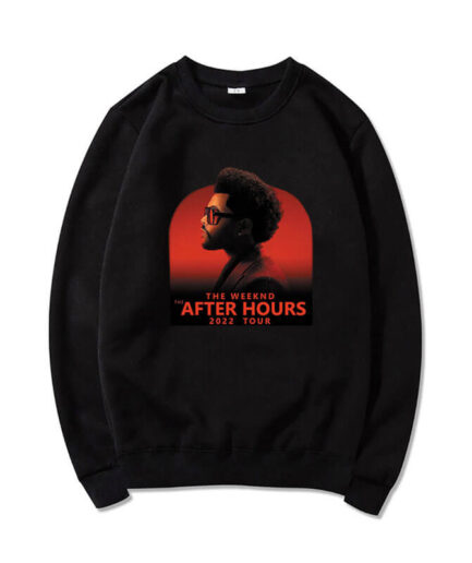 The Weeknd After Hours 2022 Tour Sweatshirt Black