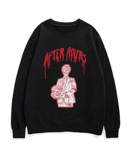 The Weeknd After Hours Vintage Sweatshirt Black