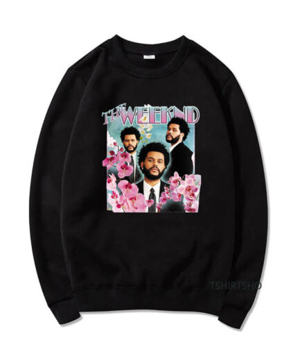 The Weeknd OfficiaL Merch Sweatshirt Black