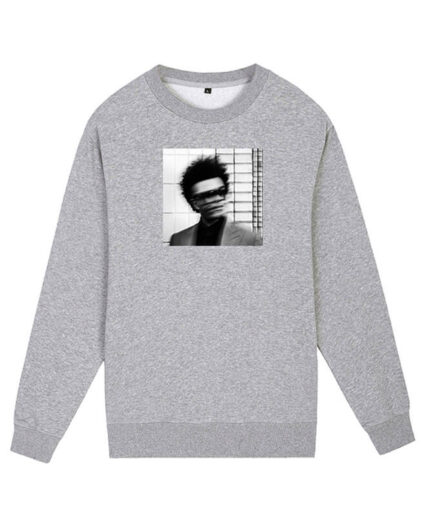 The Weeknd Retro Graphic Sweatshirt Grey