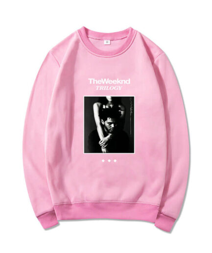 The Weeknd Trilogy Pink Sweatshirt