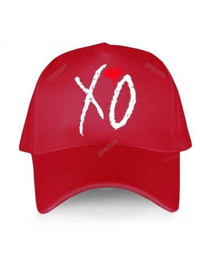 The Weeknd XO Classic Baseball Hats Red