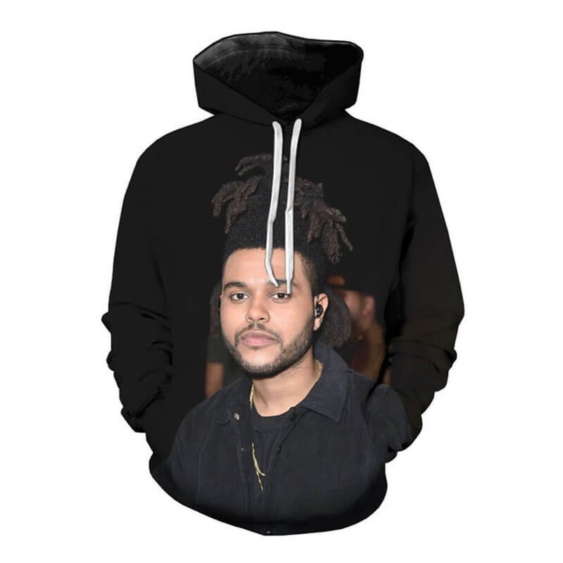 Rapper The Weeknd 3D Print Hoodie
