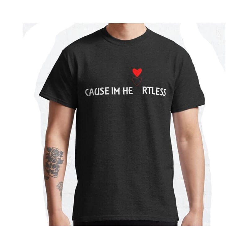 The Weeknd Cause Im He Heartless Classic T-Shirt | Official Store