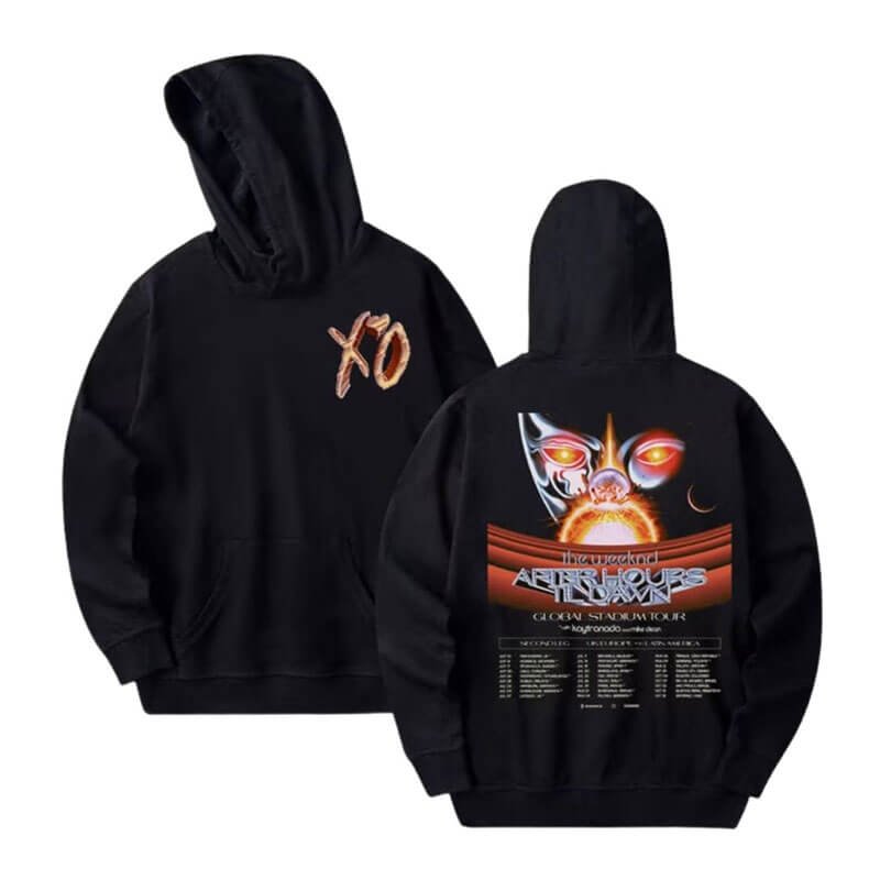 The Weeknd XO After Hours Til Dawn Tour Hoodie | Official Shop