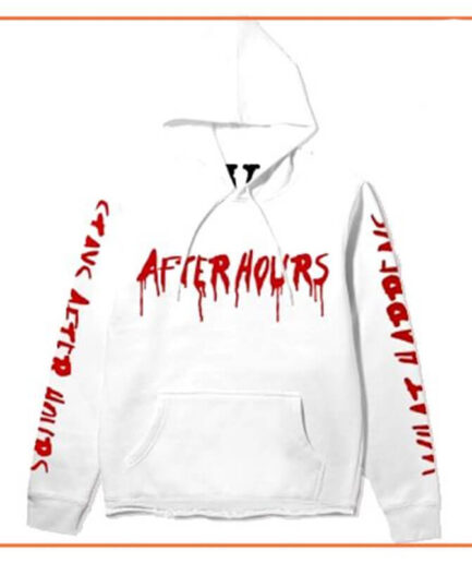 The Weeknd x Vlone After Hours Blood Drip Hoodie