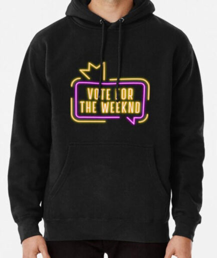 Vote For The Weeknd 2020 Pullover Hoodie